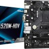 Asrock A520MHDV Socket AM4 micro ATX
