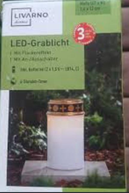 Livarno LED Candle - White